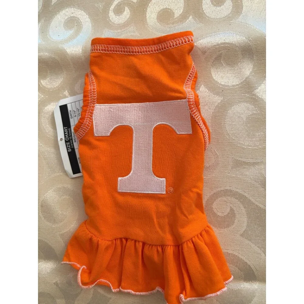 All Star Dogs Tennessee Volunteers Tiny Fleece Dog Dress - Picture 3 of 7